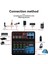 A5 Canlı Sesli Karıştırma Konsol Mikseri Canlı Akış Dj Audio Equipment Profesyonel Audio 5channel Ses Mıxer (Uk) (Yurt Dışından) 3