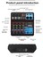 A5 Canlı Sesli Karıştırma Konsol Mikseri Canlı Akış Dj Audio Equipment Profesyonel Audio 5channel Ses Mıxer (Uk) (Yurt Dışından) 4