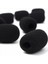 400PCS Mikrofon Kulaklık Izgara Ön Cam Sünger Köpük Siyah Mikrofon Kapağı 30MMX8MM (Yurt Dışından) 3
