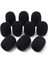 400PCS Mikrofon Kulaklık Izgara Ön Cam Sünger Köpük Siyah Mikrofon Kapağı 30MMX8MM (Yurt Dışından) 4