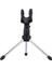Çıkarılabilir Katlanabilir Taşınabilir Açılı Ayarlanabilir Tripod Masa Masaüstü Mikrofon Minifon Stand Tutucu Braketi (Yurt Dışından) 3