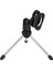 Çıkarılabilir Katlanabilir Taşınabilir Açılı Ayarlanabilir Tripod Masa Masaüstü Mikrofon Minifon Stand Tutucu Braketi (Yurt Dışından) 5