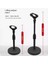 5pcs Mikrofon Masaüstü Standı Disk Geri Çekilebilir Mikrofon Standı Canlı Akış Mikrofon Klip Masaüstü Standı (Yurt Dışından) 2