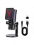 Oyun Mikrofon Profesyonel Kondenser Mikrofon Rgb USB Kablolu Mikrofon Pc Dizüstü Bilgisayar Podcast Gamer Karaoke (Yurt Dışından) 1