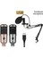 Pc Podcast Mikrofon Için Bom Podcast Mikrofon Için Oyun USB Mikrofon Gürültü Iptali Kondenser Mikrofon (Yurt Dışından) 3