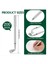 200PCS Golf Beyaz Pens Dekoratif Golf Kulübü Kalemleri Ofis Meslektaşları Ofis Kırtasiye Malzemeleri Gümüş (Yurt Dışından) 5