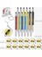 Çok Fonksiyonlu Kalem Seti Erkeklerin Doğum Günü Partisi Iyilikleri Için Uygun Olan Bant Ölçütü 6 Arada Pratik Kalem 12 Adet Içerir (Yurt Dışından) 1