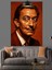 Salvador Dali Bıyık Portre Dekoratif Kanvas - Mdf Ahşap Tablo 2