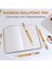 90PCS Bambu Beyaz Kalemleri Siyah Mürekkep 1mm Pen Erkekler Için Kadın Çalışan Yazma Imzası Günlük Ofis Okulu (Yurt Dışından) 5