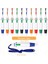 60 Pcs Reprabard Benke Pens Hapte Gerçekten Kadar Kalınları 4 Renk Mümefe Baden Başkalı Peni Okul Için Zincirle (Yurt Dışından) 4