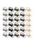 30 Paket 32MM Metal Renkli Kuyruk Klips Seti 5 Renkli Metal Şerit Asma Klips Anahtar Halka Diy Aletleri (Yurt Dışından) 1