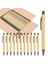 100PCS Bambu Kalemler Dökme Ahşap Bambu Kalemler Gravür Ahşap Tükenmez Kalem Kalem Toplu (Yurt Dışından) 1