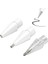 3 Paket Kalem Ipuçları Apple Pencil Için 3 Stil Yok Yok Out Out Out Out Fine Noktası Kalıcı Kontrol Uyumlu Apple Kalem Ipucu (Yurt Dışından) 1