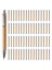 240PCS Beyin Pen Seti Bambu Beyaz Kalem Ofisi ve Okul Malzemeleri Kalemler ve Yazma Malzemeleri Ler Siyah Mürekkep (Yurt Dışından) 1