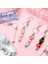 Beadable Pen Beadable Keychain Çubukları Yeniden Yerleştirilebilir Koruma Çantası ve Teşekkürler Kartlar Set Craft Pen Yapan Kit Si (Yurt Dışından) 3
