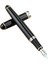 Jinhao 1pcs X750 Deluxe Siyah Çeşme Kalem Orta Nıb &amp 1 Pcs Klasik Gümüş Ct Çeşme Kalemi Pürüzsüz Yazma Kalemi (Yurt Dışından) 5