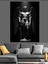 Korkunç Melek Savaşçı Heykel Dekoratif Kanvas - Mdf Ahşap Tablo 1