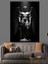 Korkunç Melek Savaşçı Heykel Dekoratif Kanvas - Mdf Ahşap Tablo 5