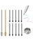 Dikkate Değer 2 Kalem Uç Metal Dikkat Çekici Kalem Uçları Yedek Uçlar/uçlar Doldurma Aksesuarları 12PCS (Yurt Dışından) 2