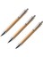 160PCS Beyin Pen Seti Bambu Beyaz Kalem Ofisi ve Okul Malzemeleri Kalemler ve Yazma Malzemeleri Ler Siyah Mürekkep (Yurt Dışından) 3