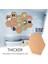 6pcs Hexagon Cork Tahtası Fayans Duvar Not Panoları Için Kendi Yapışkan Kalın Mahkemeler Pin Tahtası Dekoratif Bülten Kurulu (Yurt Dışından) 2