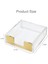 Akrilik Yapışkan Notlar Pad Tutucu Masaüstü Organizatör 3 5x3 3 Inç Office Ev Masası Malzemeleri (Altın) (Yurt Dışından) 2