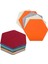 5pcs Altıgen Keçe Tahtası Altıgen Keçe Duvar Çıkartması 9 Pcs Hexagon Pad Cork Tahtası/pin Tahtası (Yurt Dışından) 1