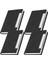 Kadınlar/erkekler Için Profesyonel Kartvizit Sahibi 4pcs Pu Deri Metal Kredi Kartı Tutucu Rfıd Engelleme Kart Sahibi (Yurt Dışından) 1