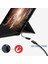 Surface Için 2x Naylon Örgütlü Surface Pro7 Go2 Pro6 5/4/3 Yüzey Dizüstü Bilgisayar Kitabı Için Usb-C Şarj Kablosu (Yurt Dışından) 5