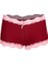 Kadın Pamuklu 2li Boxer Bordo 2