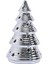 New Year Yılbaşı Christmas Tree Dekoratif Obje Silver 11,5 x 11,5 x 19,2 cm 3