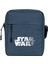 Star Wars Logo Omuz Çantası Fermuarlı Lacivert Renk 1