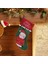 Kararca Home New Year Yılbaşı Santa Hediye Çorabı 16X8,5 cm 1