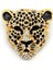 Leopar Broş - Altın 1