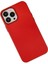Ieg iPhone 13 Pro Kılıf Asya Deri Silikon - Kırmızı 3