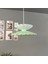 Rubby Mint-Beyaz Metal Tekli Avize Mutfak Modern Dekoratif Sarkıt Aydınlatma 1