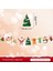 Yeni Noel Partisi Dekorasyon Kapı Asma Bunting Noel Askıları Atmosfer Dekorasyon Askıları (Yurt Dışından) 1