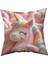 Rainbow My Little Pony Unicorn Yastık Kılıfı, Cilt Dostu Kısa Peluş Kanepe Minderi Kılıfı, Ev Dekorasyonu Yastık 2 Parçalı Set (Yurt Dışından) 1