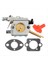 Stıhl WT45-1 FS48 FS52 FS62 FS66 FS81 FS86 FS106 Karbüratör Kiti Çim Biçerdalığı Karbüratör (Yurt Dışından) 1
