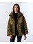 SUNİ DERİ VE SHEARLING MIX PUFFER MONT TW6250012062022 2