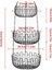 Meyve ve Sebze Sepeti Mutfak Meyve Sepeti Meyve Tutucu Atıştırmalık Organizatör Sebze Depolama Metal Sepet Mutfaklar Için (Yurt Dışından) 2