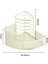 Zarif Örgü Kalem Tutucu Üçgen Şeklindeki Metal Kırtasiye Depolama Tutucu 3 Bölme Masaüstü Ofis Depolama Sahibi B (Yurt Dışından) 3