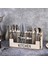 Mutfak Sayaç Tutucu Tutucu Metal Ahşap Steware Organizer ile Eşleştirilmiş Spatula Güvercin Çatal Teşheri, Siyah Bölümler (Yurt Dışından) 4