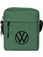 Volkswagen New Black Logo Omuz Çantası Fermuarlı Yeşil Renk 1