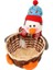 Merry Noel Şeker Depolama Sepeti Dekorasyonu Noel-Decorations-Santa Snowman-Depolama Sepeti Masaüstü Şeker Kutusu B B B (Yurt Dışından) 1
