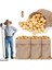 4pcs Ağır Hizmet Tipi Büyük Çuval Bezi Çantaları, 40X24 Inç Kalınlaşmış Jüt Patates Depolama Çuvalları 32.8ft Halat, Yeniden Kullanılabilir Patates Çantaları (Yurt Dışından) 4