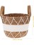 Oturma Odası, Yatak Odası, Banyo, Yastık, Havlu, Ayakkabı Için Dokuma Battaniye Sepeti Için Boho Dekoratif Depolama Sepeti (Yurt Dışından) 2