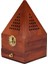Ahşap Agarwood Sandal Ağacı Kutusu Tütsü Brülör Brülör Antika Aromaterapi Brülör Yaratıcı Piramit Içi Boş Tütsü Kutusu (Yurt Dışından) 2