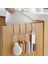 4pcs Çift Kanca Kapı Kanca Banyo Askısı Duş Havlu Şapka Organizatör Raf Şapka Kancaları Şapka Askı Askı Askıları (Yurt Dışından) 3