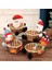Mutlu Noeller Şeker Depolama Sepeti Dekorasyonu Noel-Decorations-Santa Snowman-Depolama Sepeti Masaüstü Şeker Kutusu A (Yurt Dışından) 3